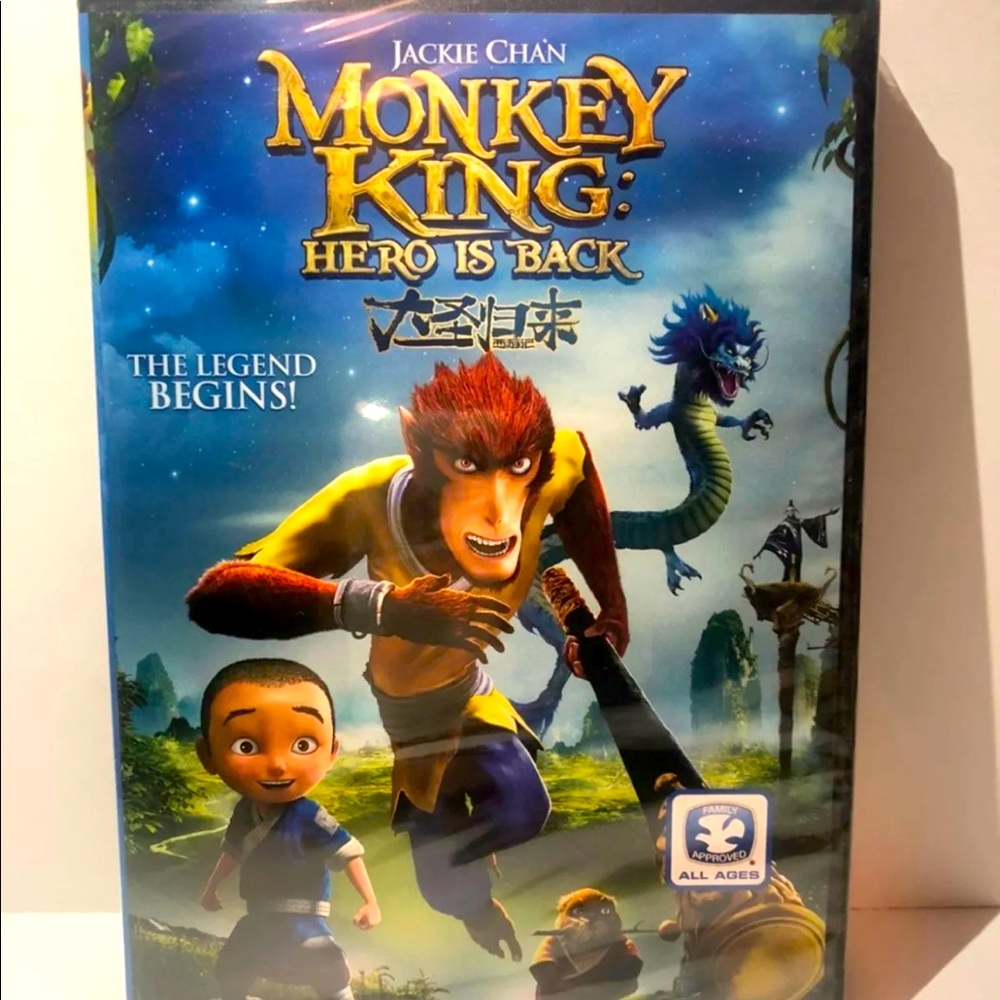 Monkey King Hero is Back DVD Jackie Chan.